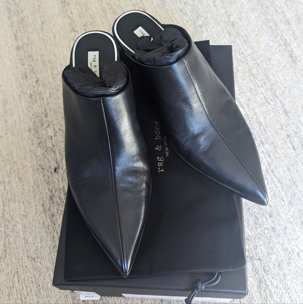 Rag and Bone Eclipse Leather Mule
